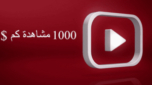 ما مقدار المال الذي تجنيه 1000 مشاهدة على يوتيوب؟