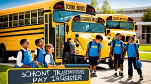 خطوات التسجيل والسداد في النقل المدرسي 1446 الحافلات المدرسية