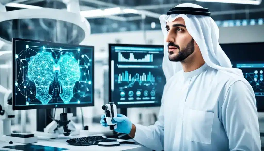 البحث العلمي في الذكاء الاصطناعي بالسعودية