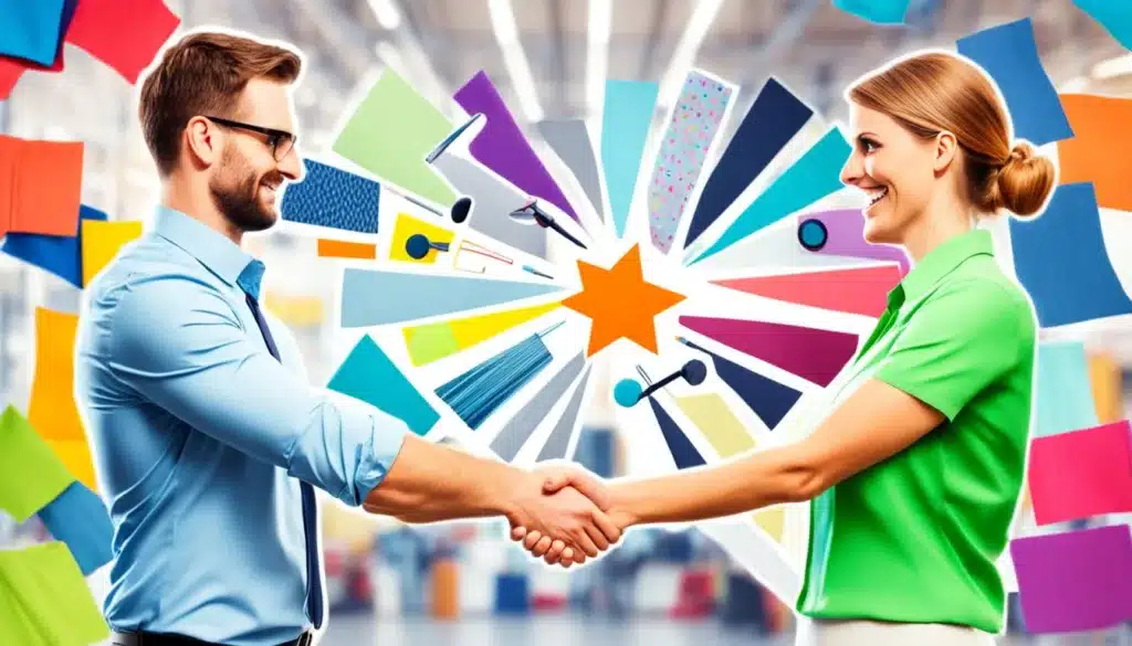 العلاقات مع الموردين والعملاء