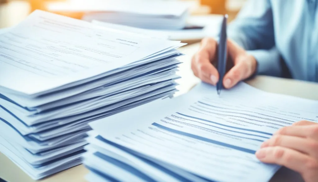 تعبئة النماذج وترجمة المستندات