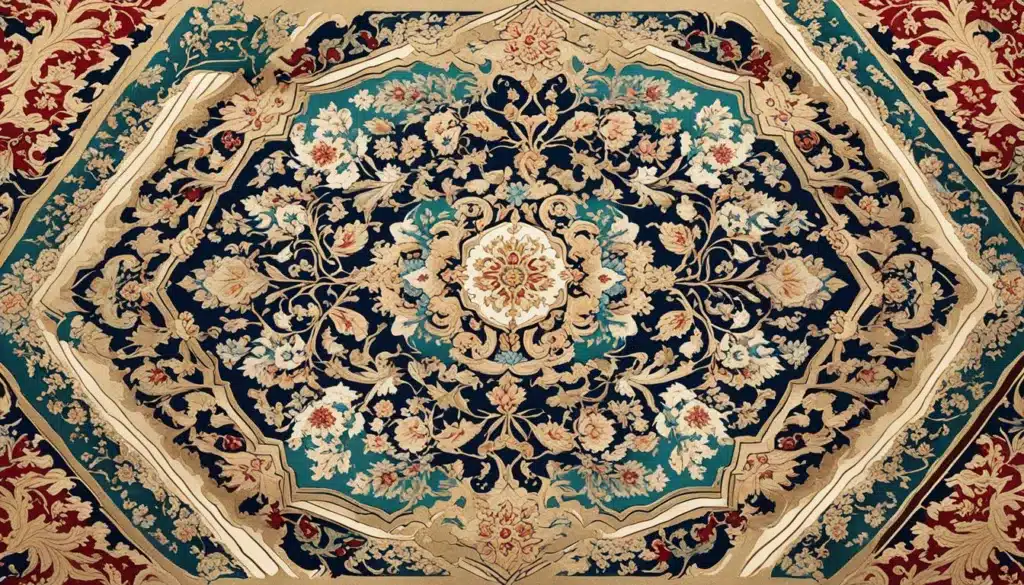 سجاد السوسة من الحرير الصناعي