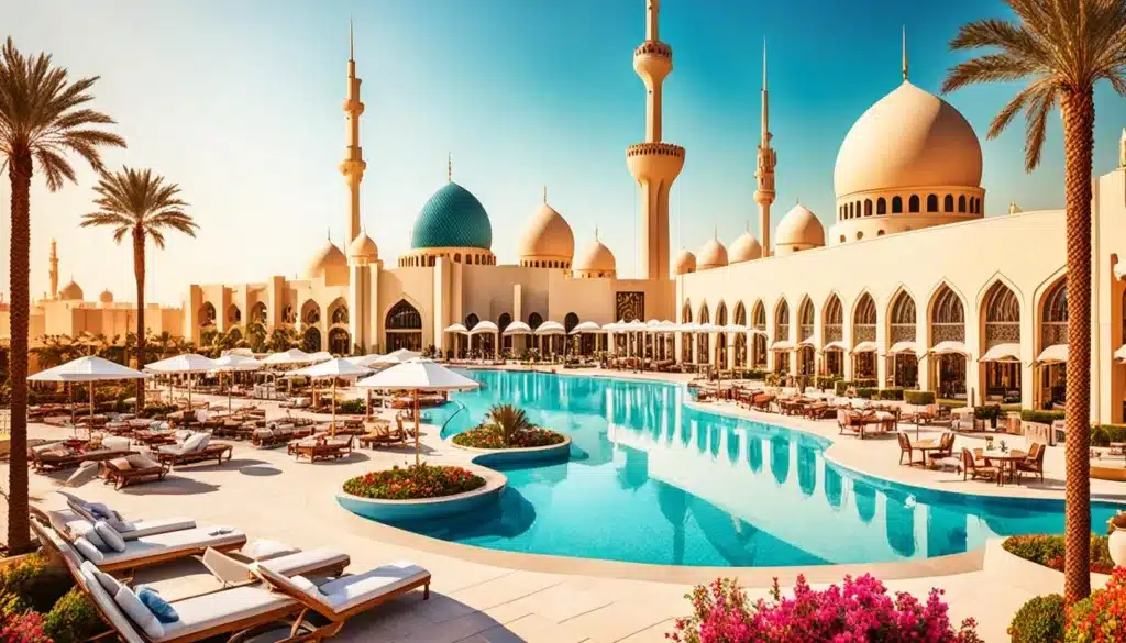 قطاع السياحة والضيافة